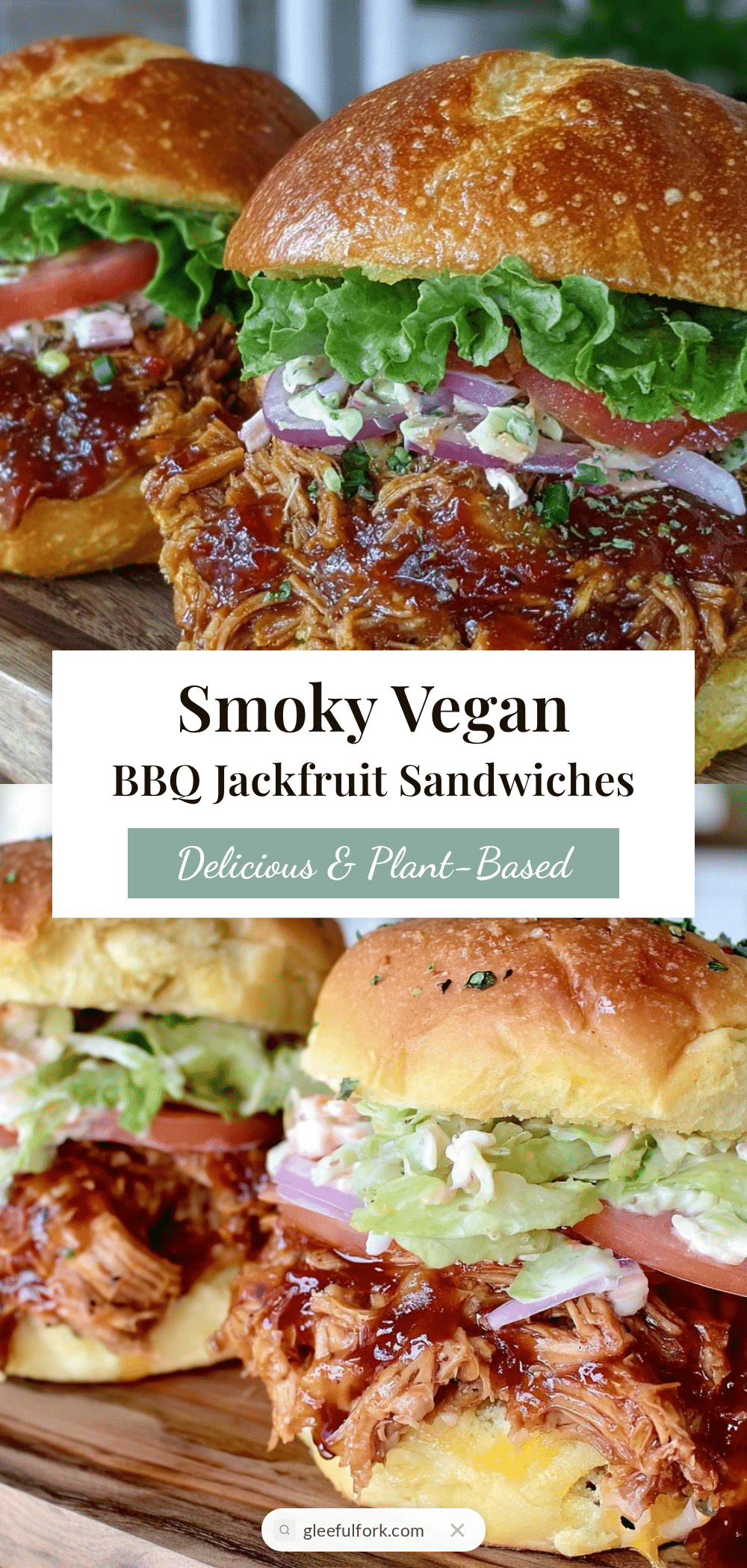 vegan bbq jackfruit sandwiches recipe