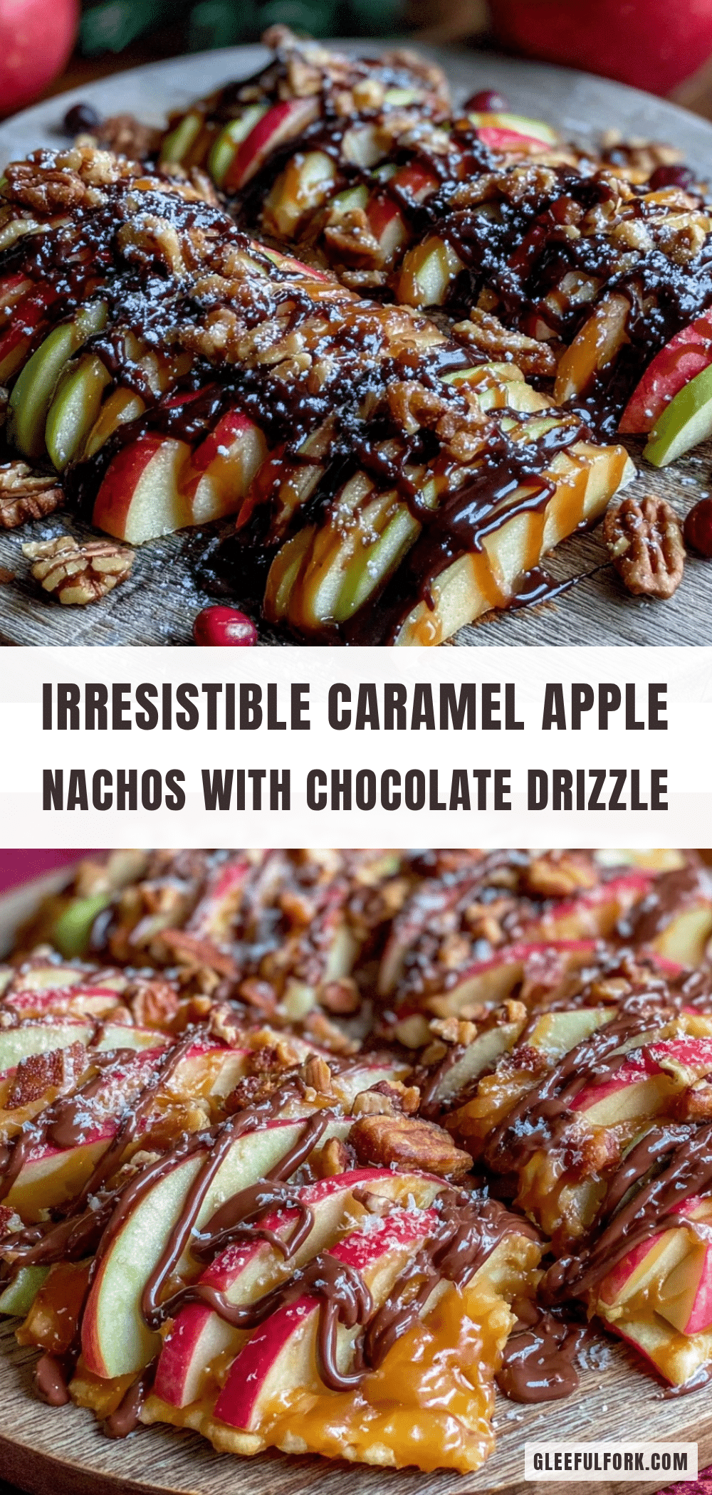 caramel apple nachos recipe
