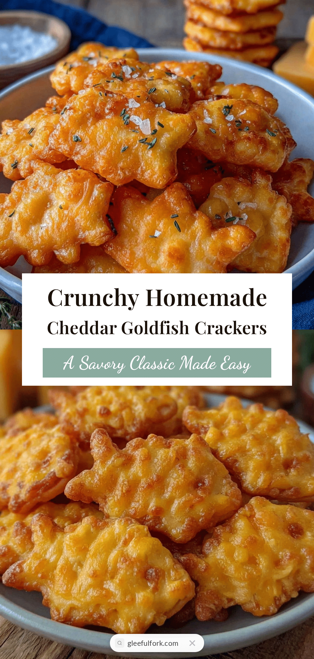 crispy homemade goldfish crackers recipe