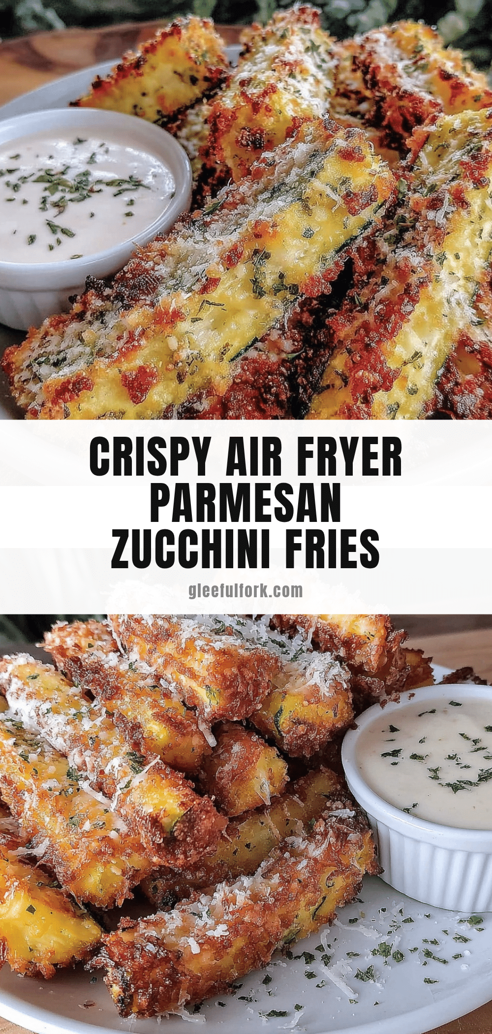 crispy parmesan zucchini fries recipe