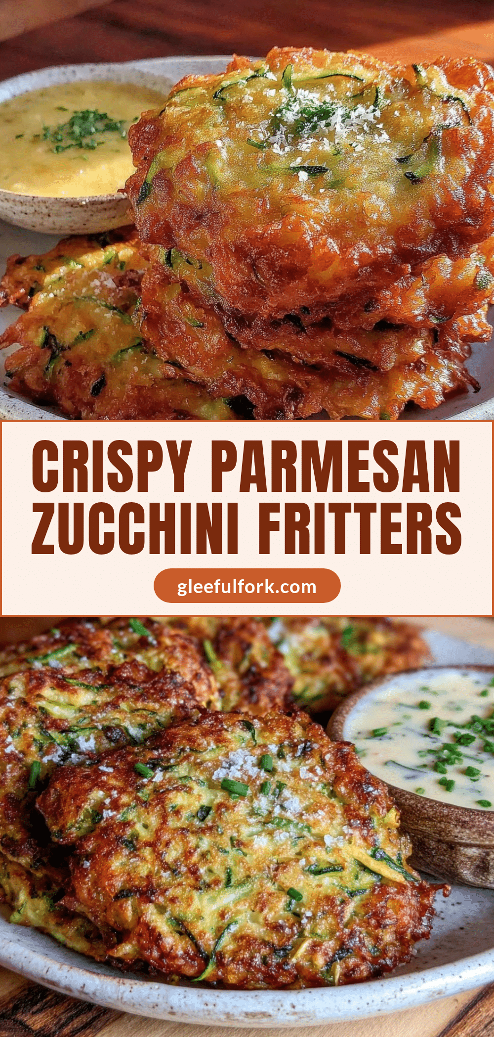 crispy parmesan zucchini fritters recipe