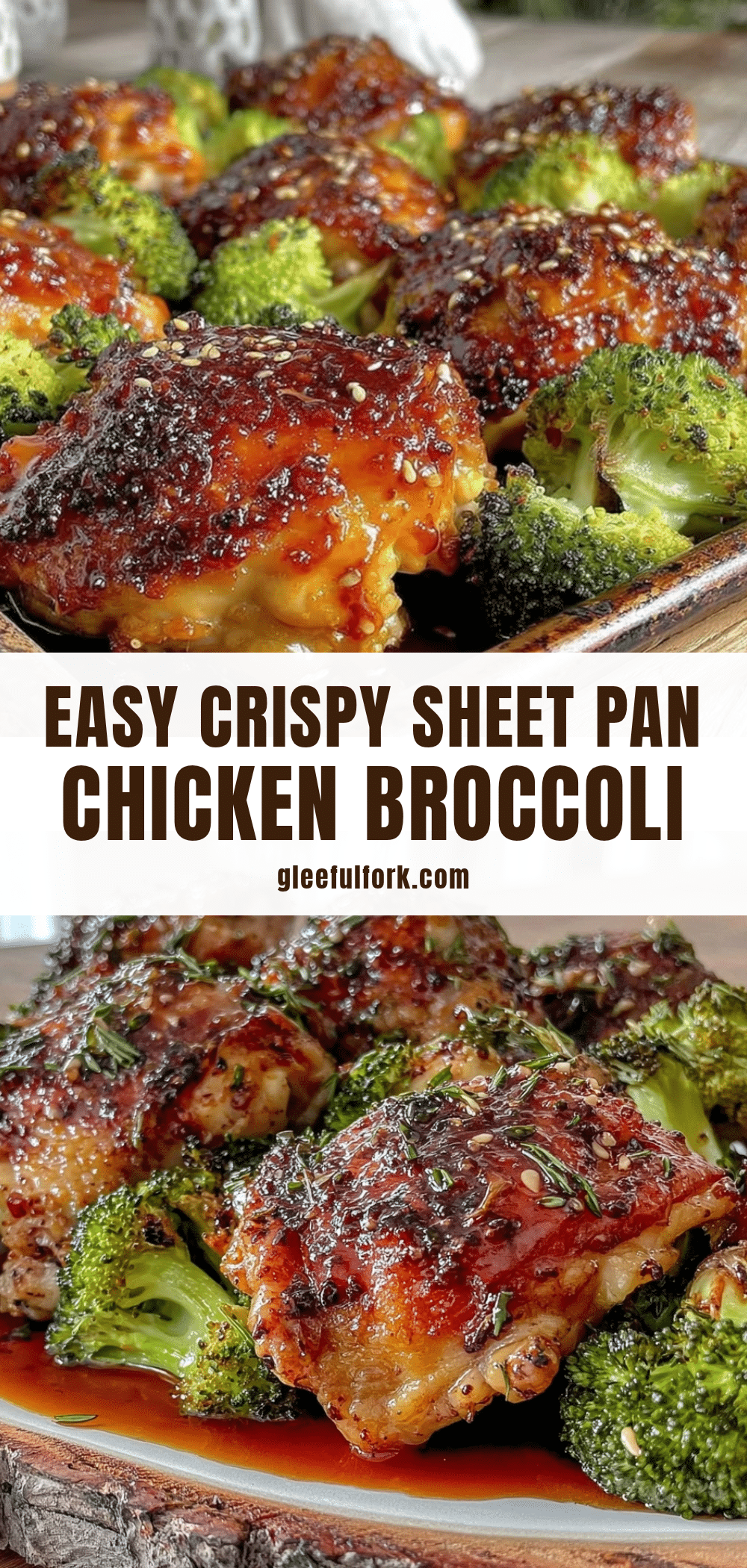 crispy sheet pan chicken and broccoli recipe