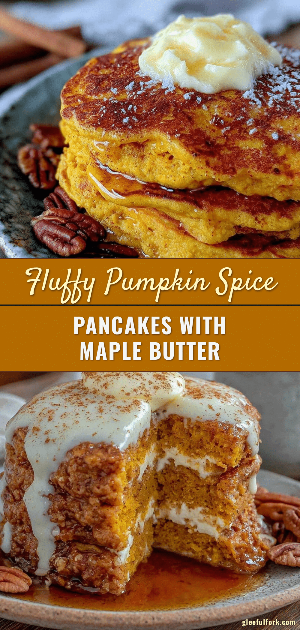 fluffy pumpkin spice pancakes recipe