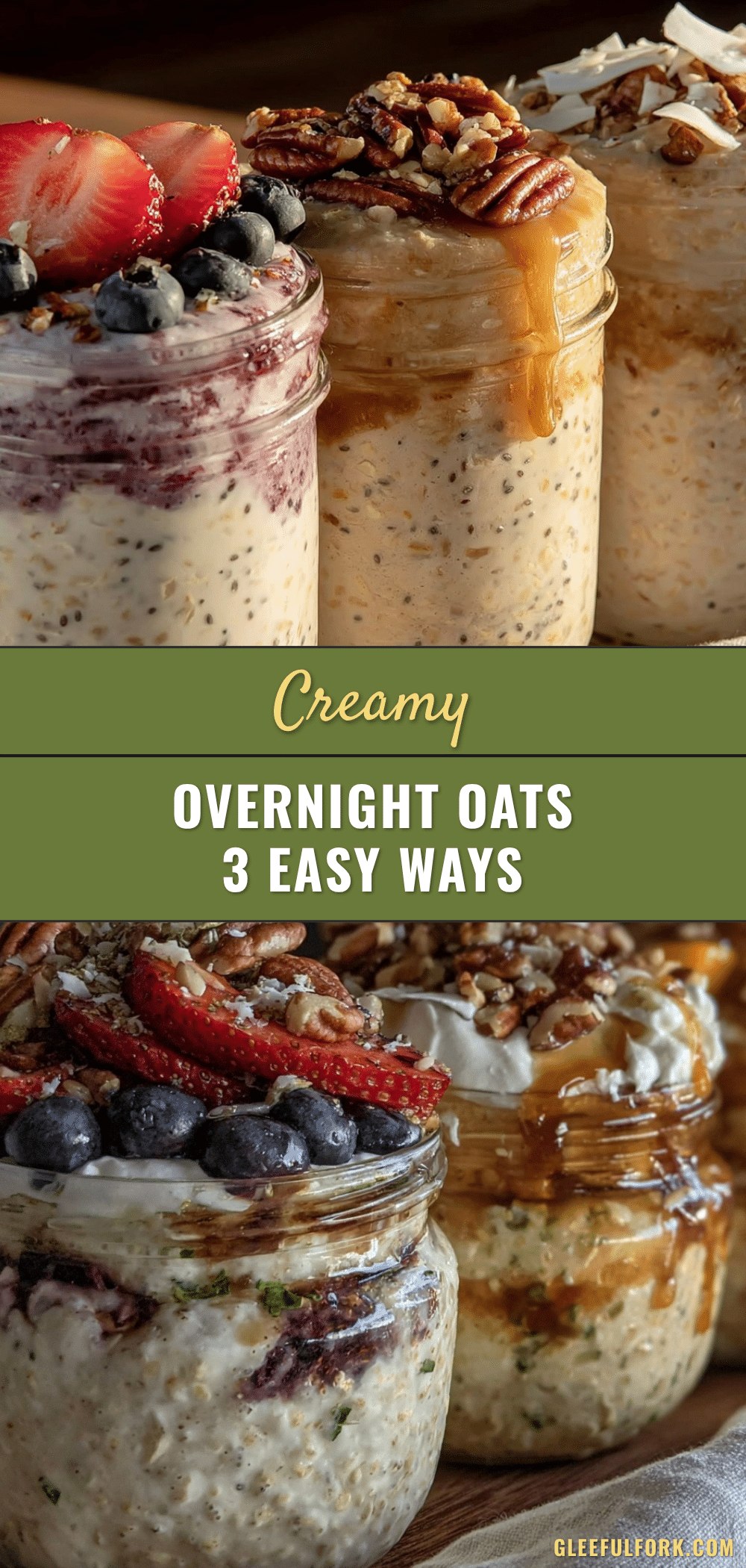 healthy overnight oats recipe