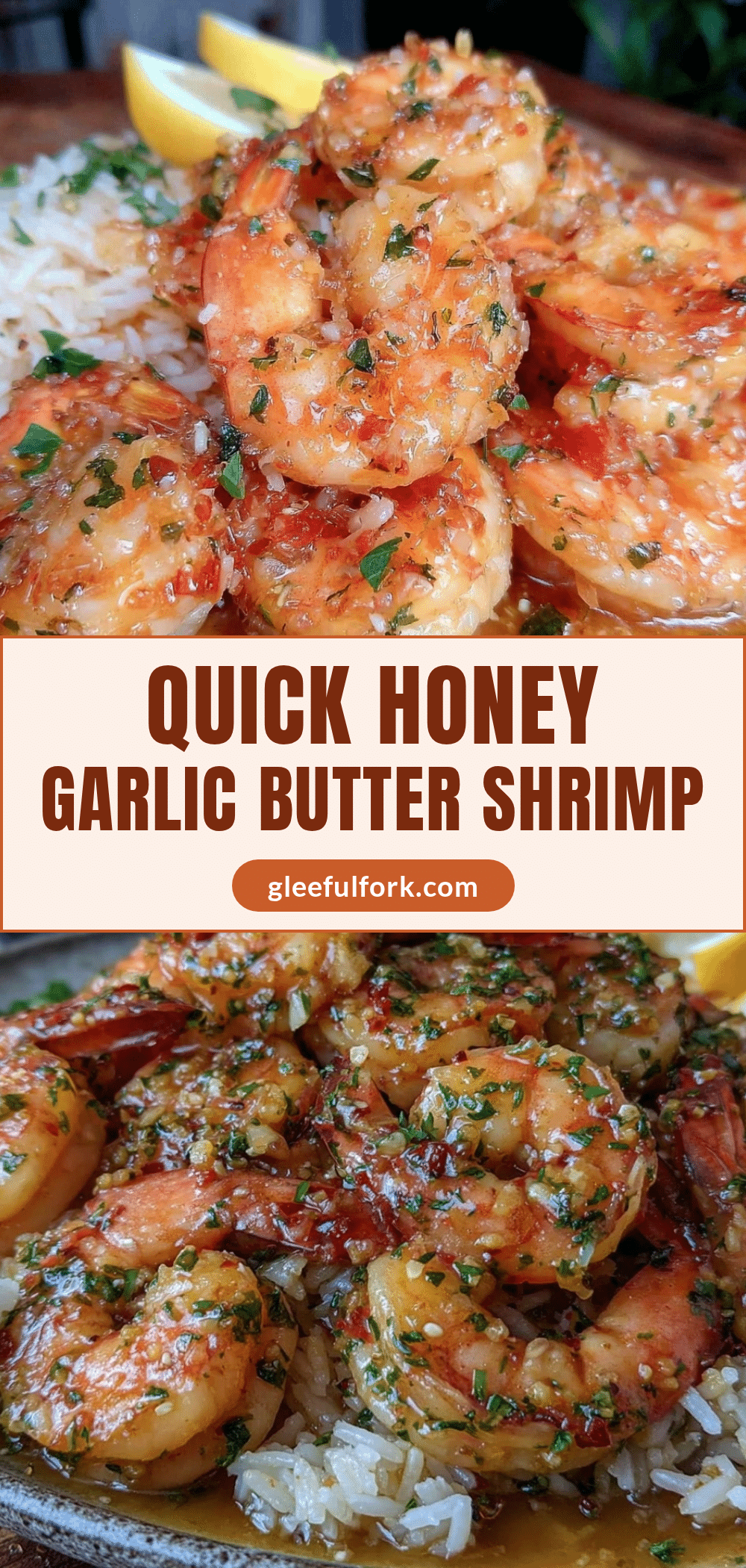 honey garlic butter shrimp recipe