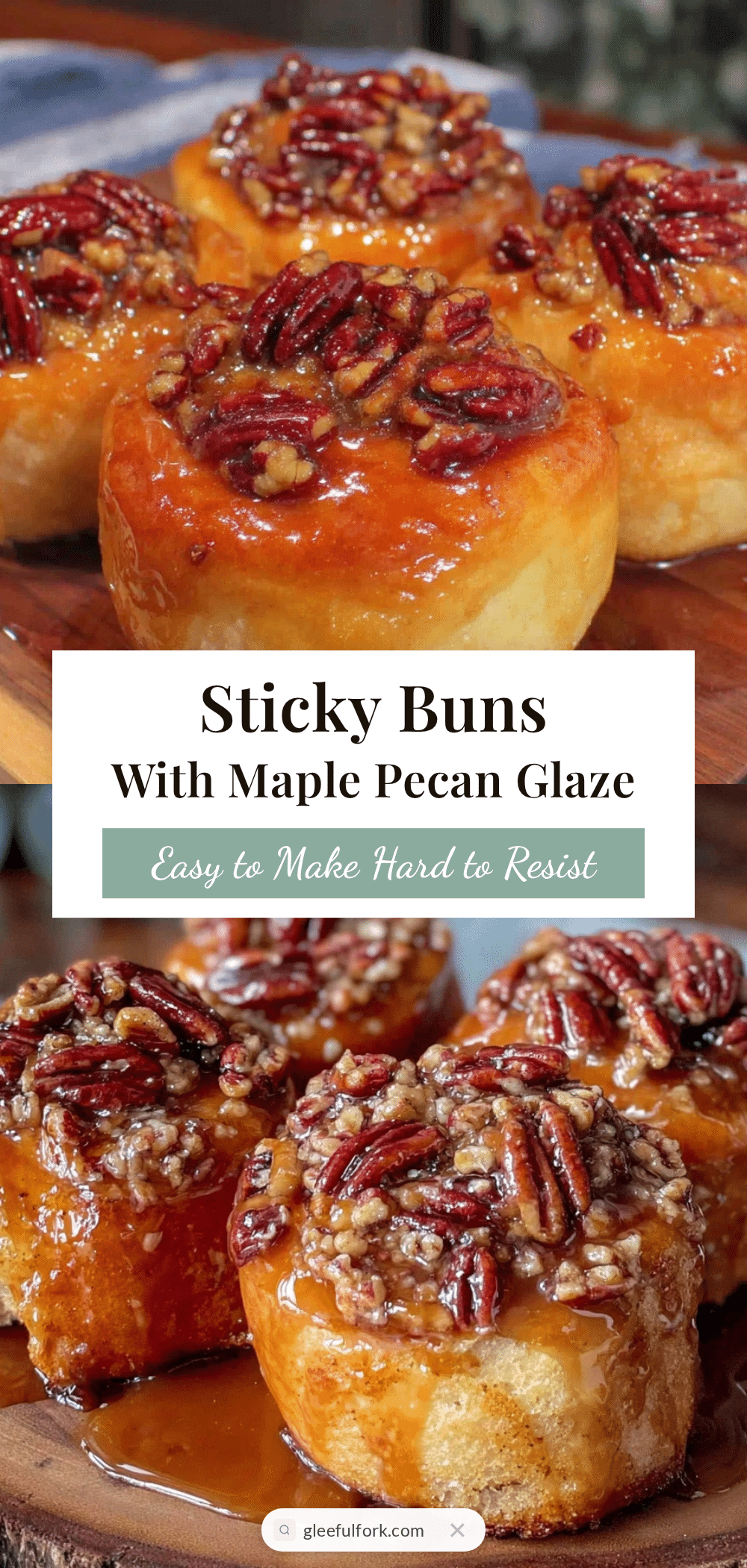 maple pecan sticky buns recipe