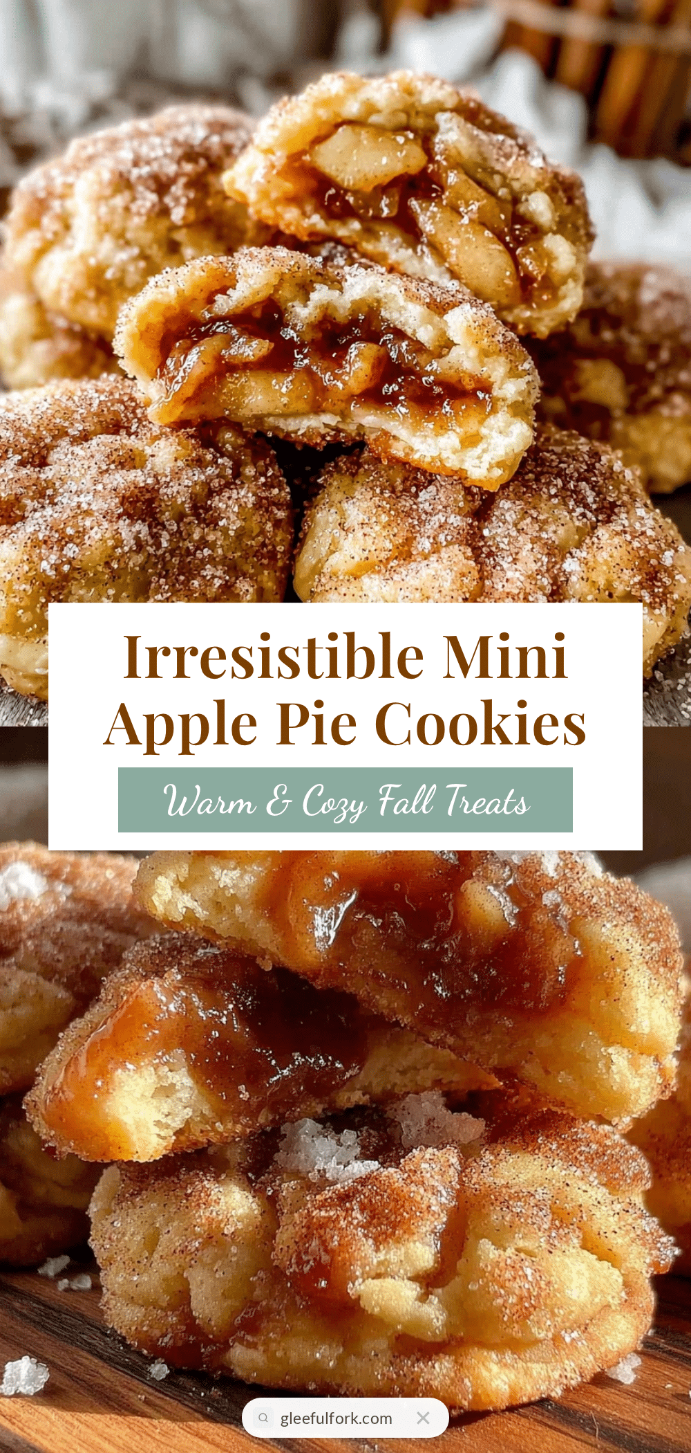 mini apple pie cookies recipe