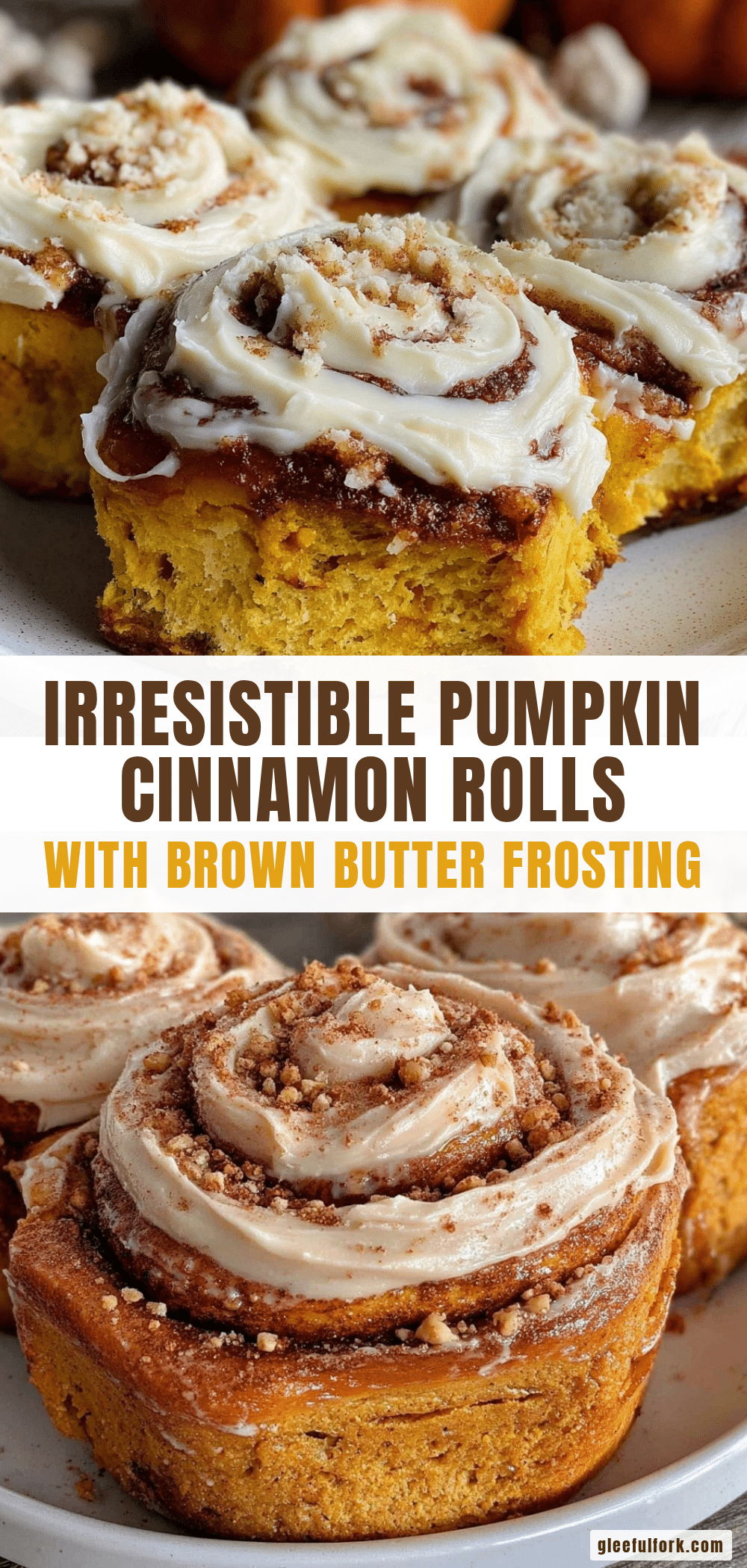 pumpkin cinnamon rolls recipe