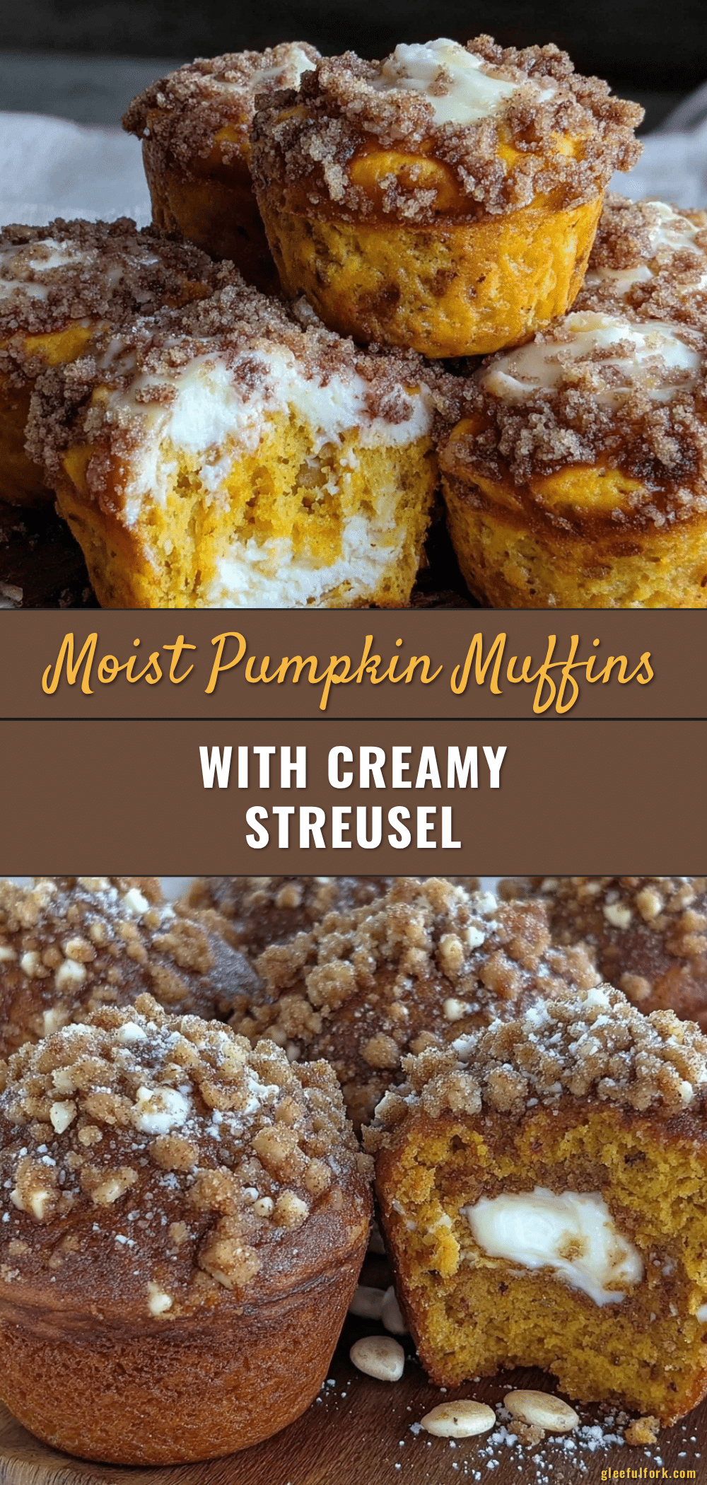 pumpkin cream cheese muffins recipe