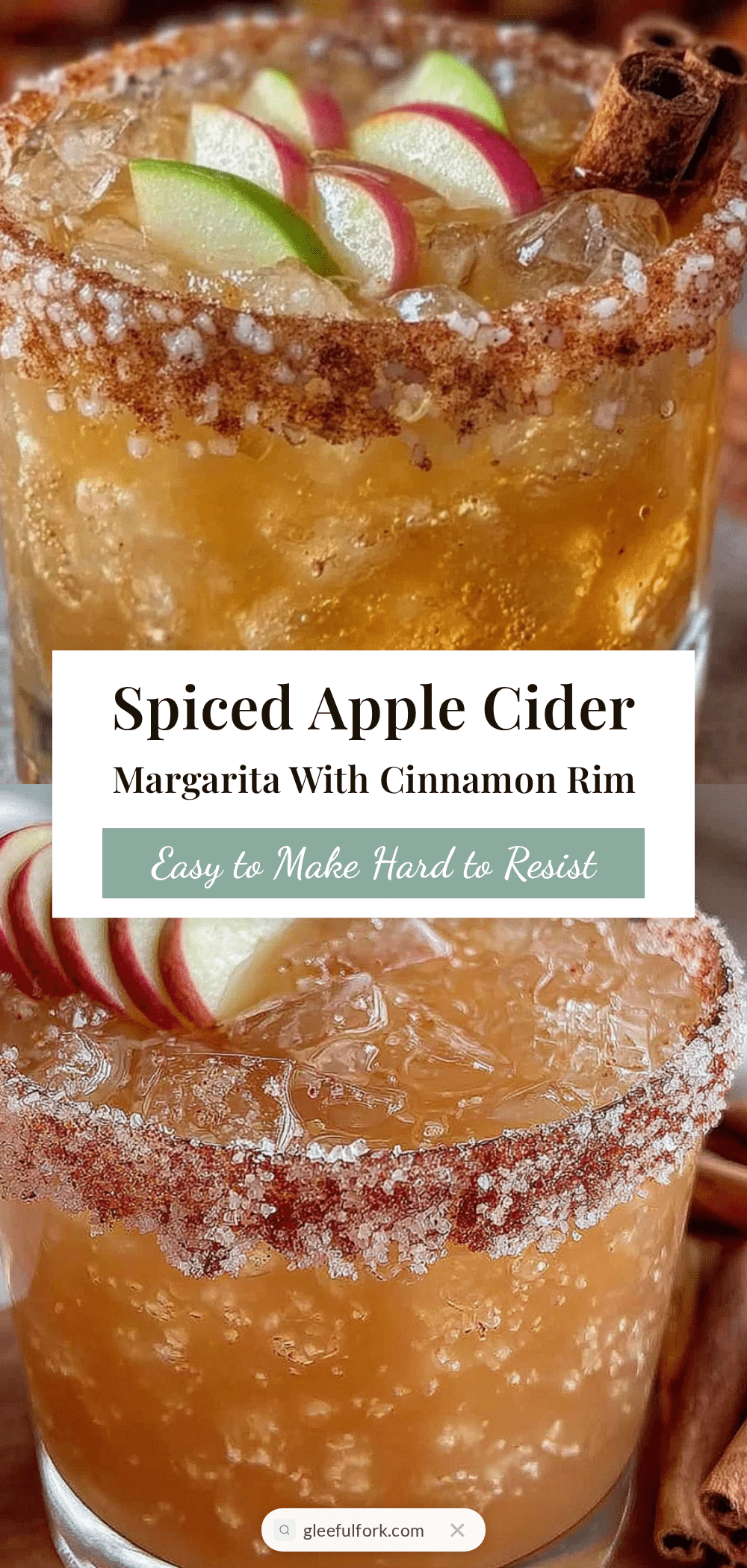 spiced apple cider margarita recipe