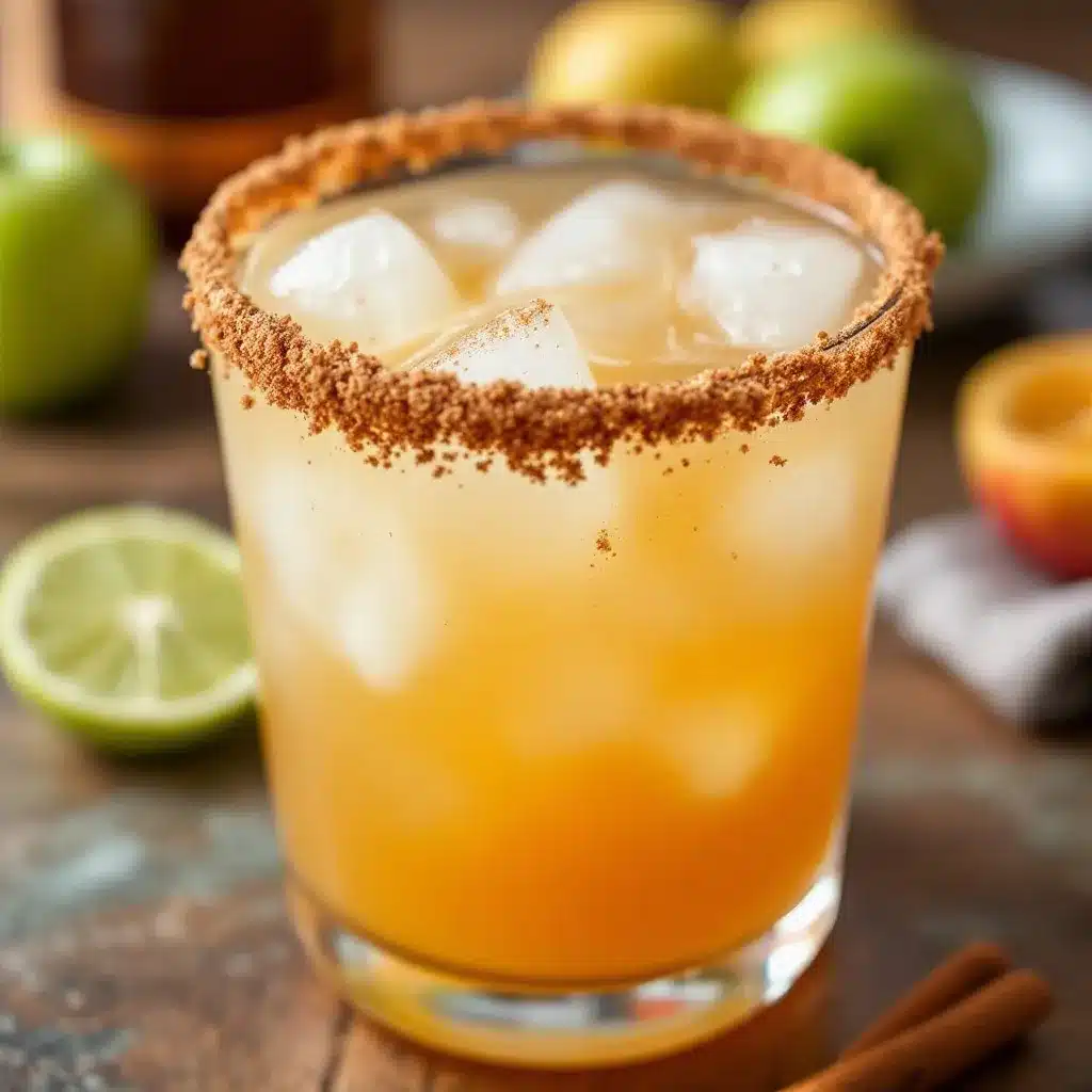 apple cider margarita preparation steps
