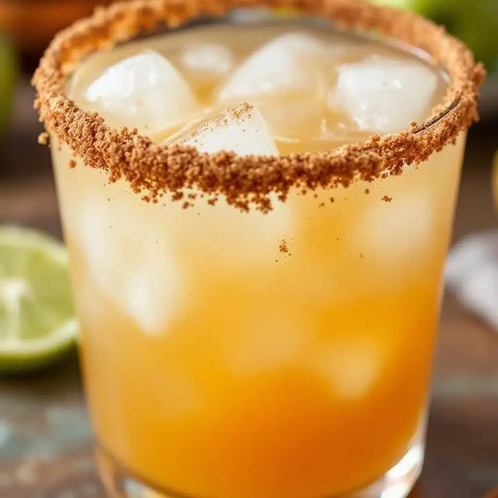 apple cider margarita - featured image