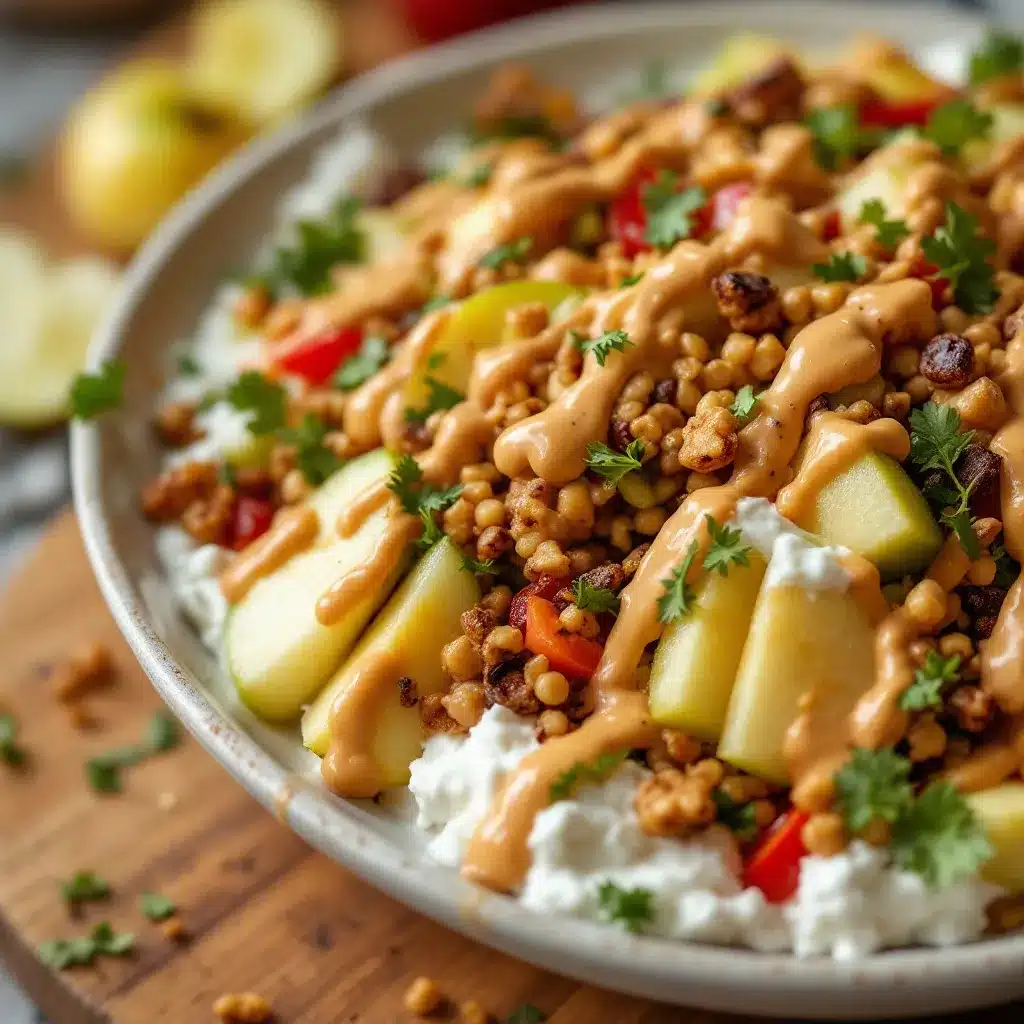 apple nachos preparation steps