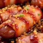 bacon-wrapped smokies brown sugar - featured image