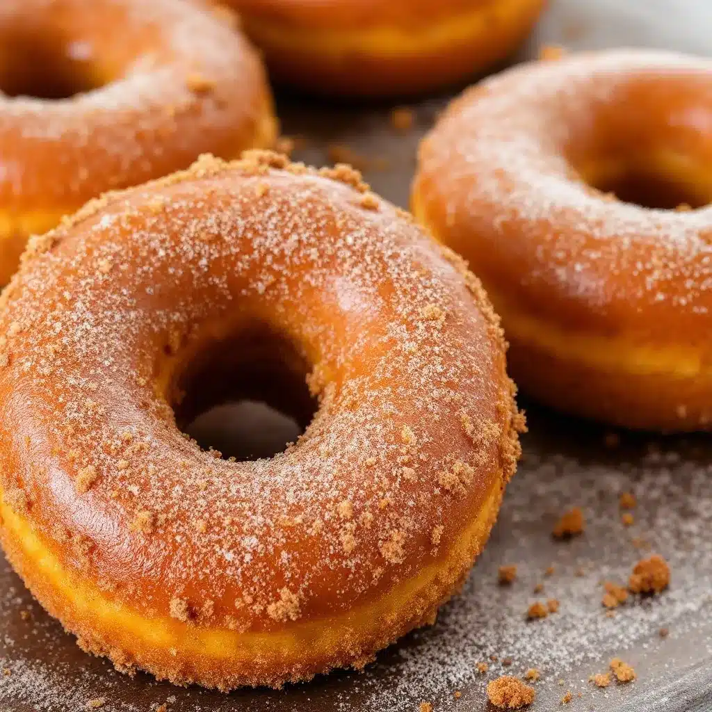 baked pumpkin donuts preparation steps