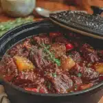 beef and butternut squash stew - featured image