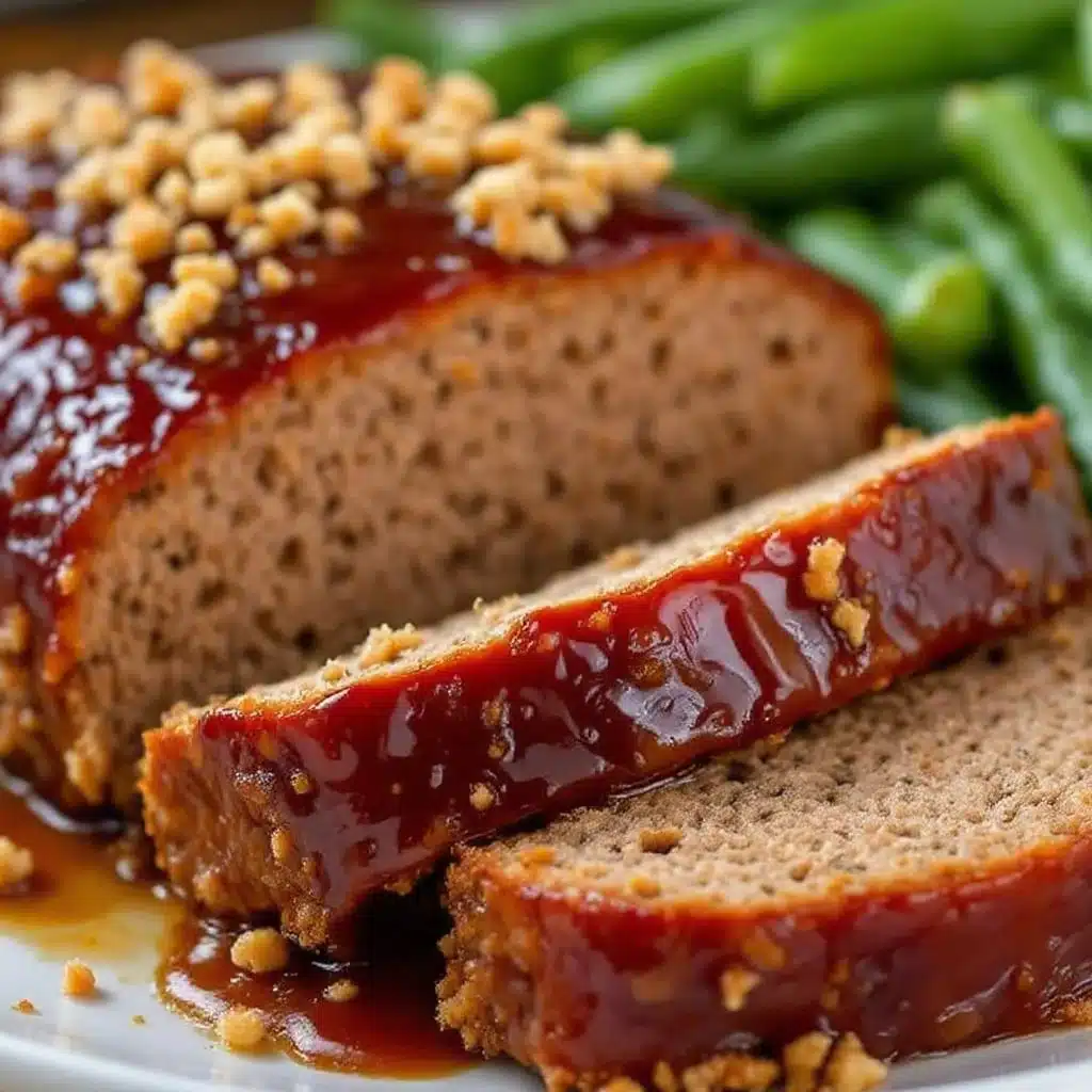 best classic meatloaf with brown sugar glaze - featured image