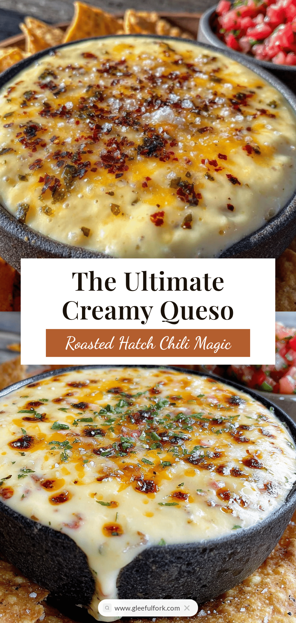 best creamy roasted hatch chili con queso dip recipe recipe