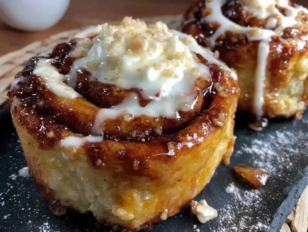 Brown butter apple cinnamon rolls - featured image