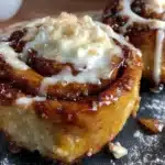 Brown butter apple cinnamon rolls - featured image