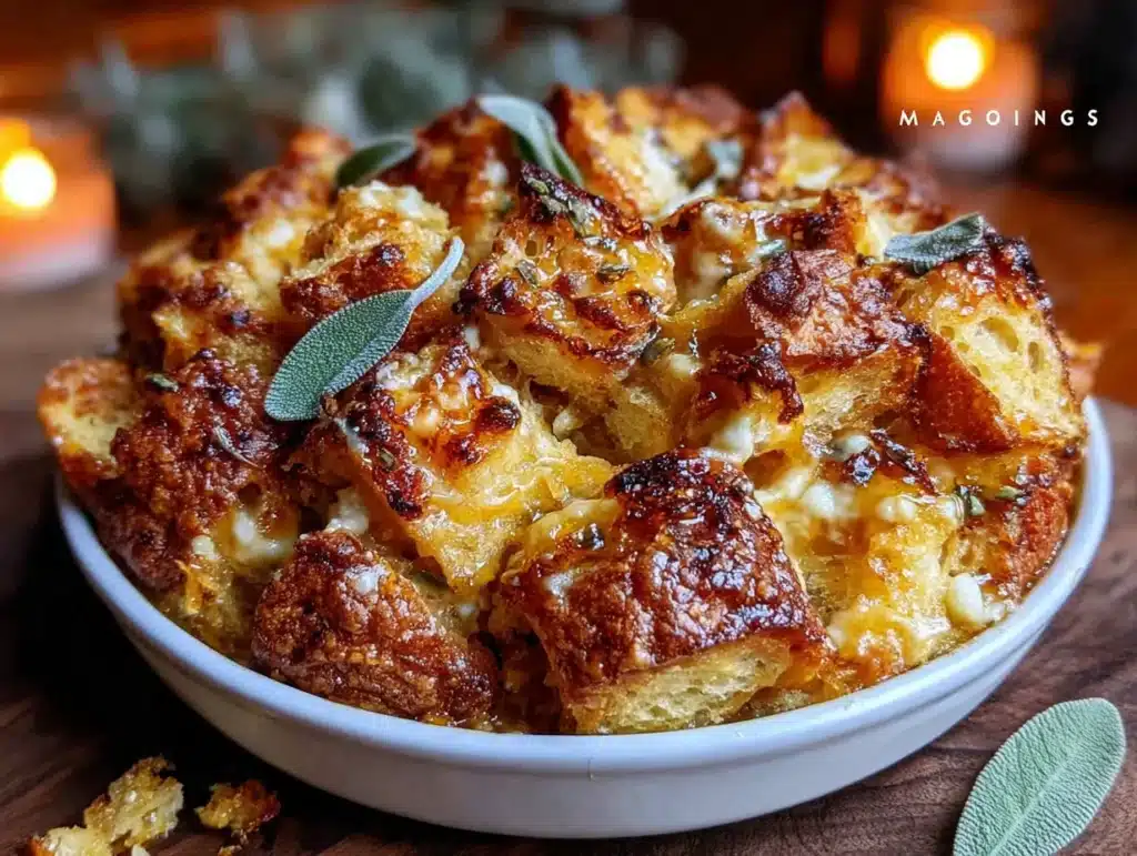 brown butter sage stuffing - featured image