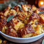 brown butter sage stuffing - featured image