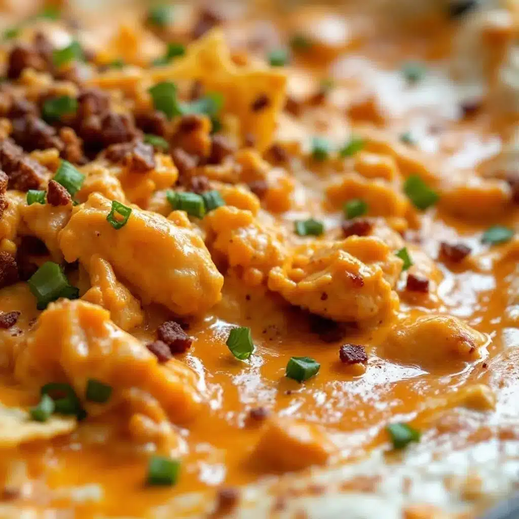 buffalo chicken tailgate dip - featured image