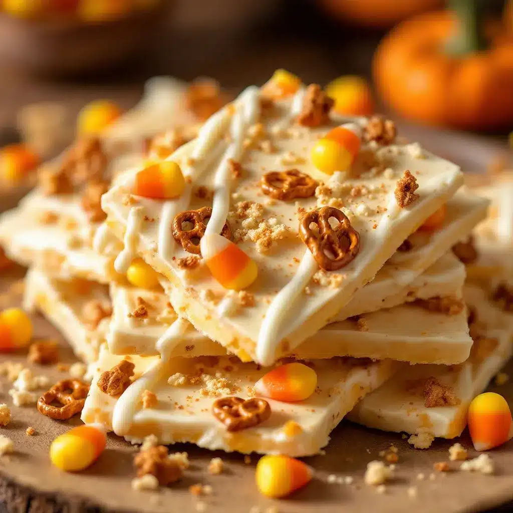 candy corn bark preparation steps