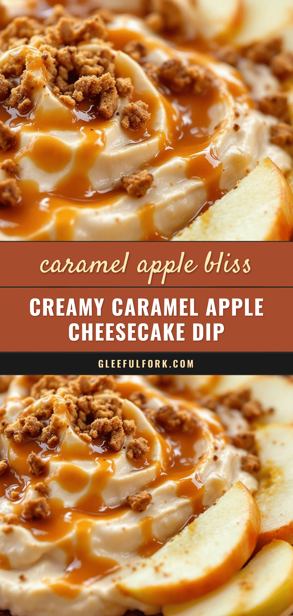caramel apple cheesecake dip recipe