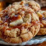 Caramel Apple Snickerdoodle Cookies - featured image