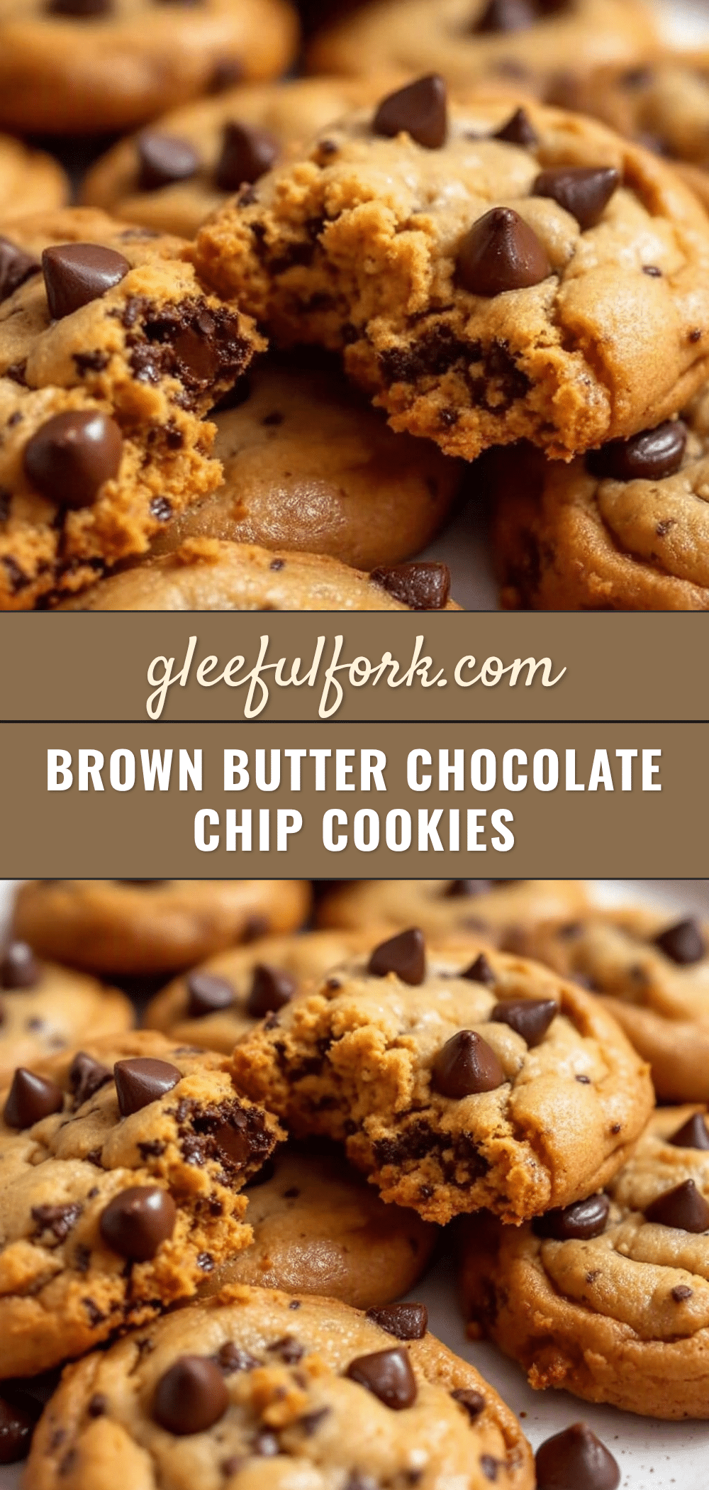 chewy brown butter chocolate chip cookies recipe