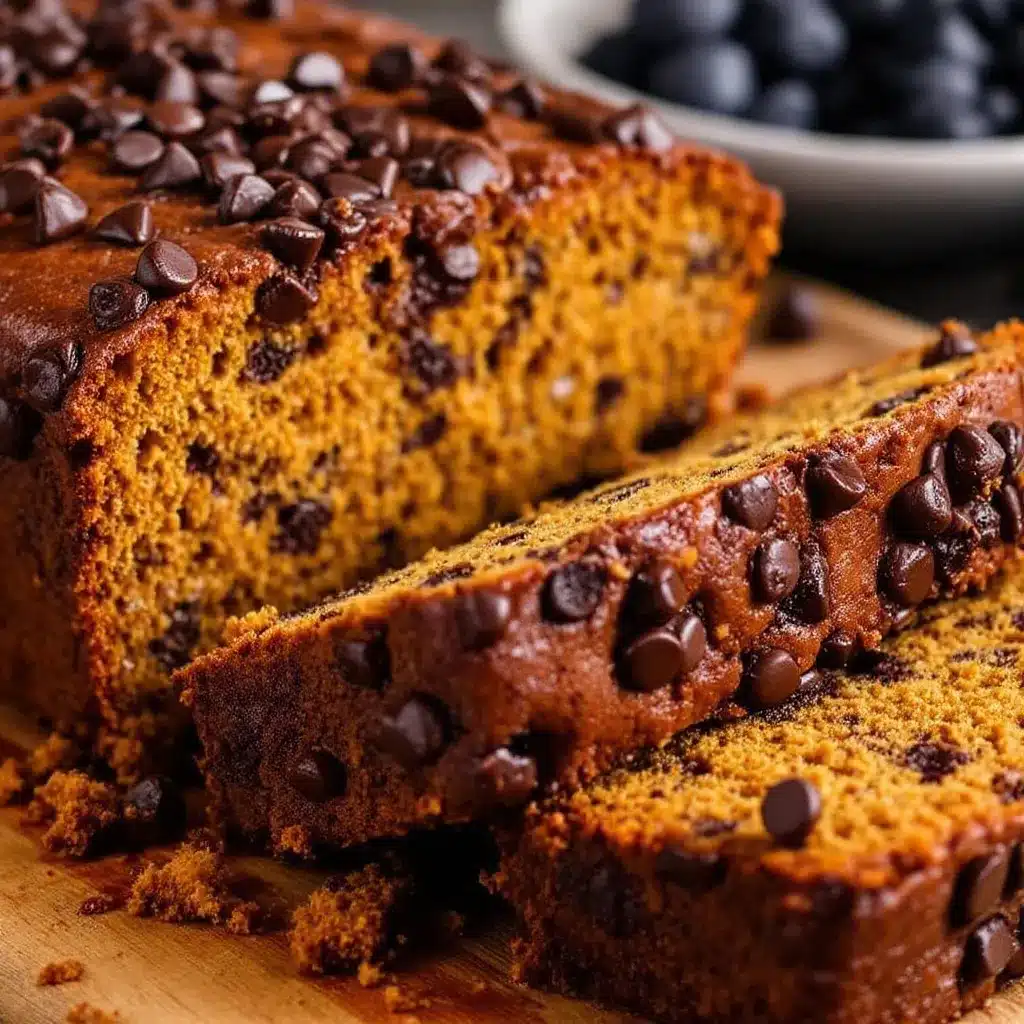 chocolate chip pumpkin bread preparation steps