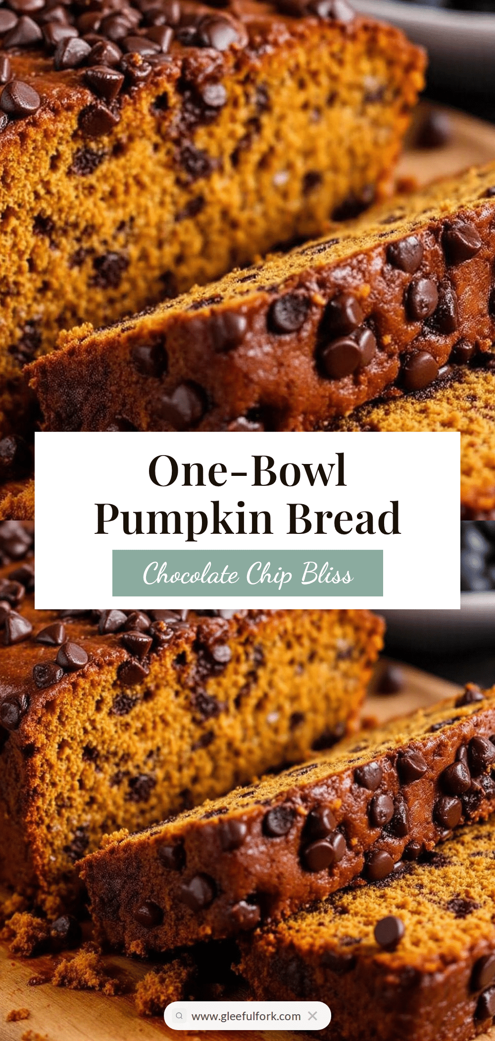 chocolate chip pumpkin bread recipe