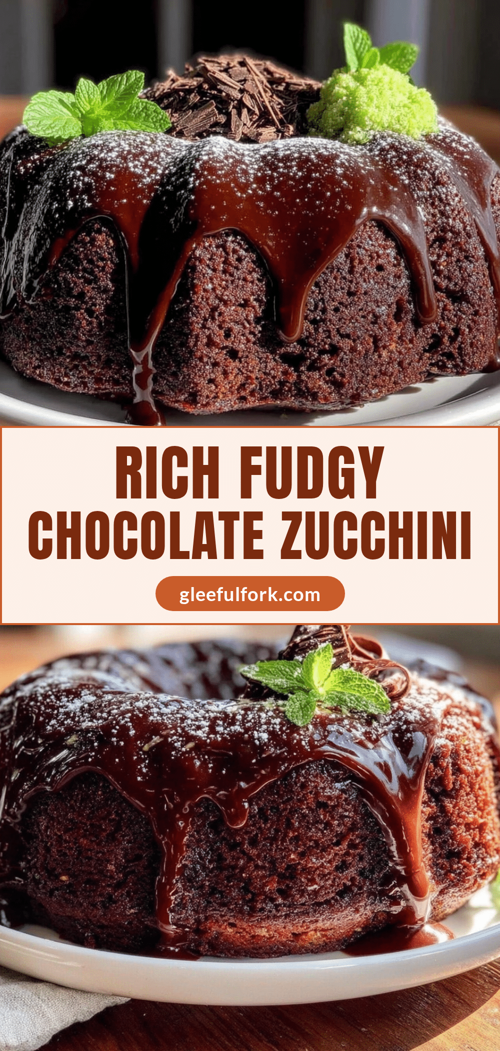 chocolate zucchini bundt cake recipe