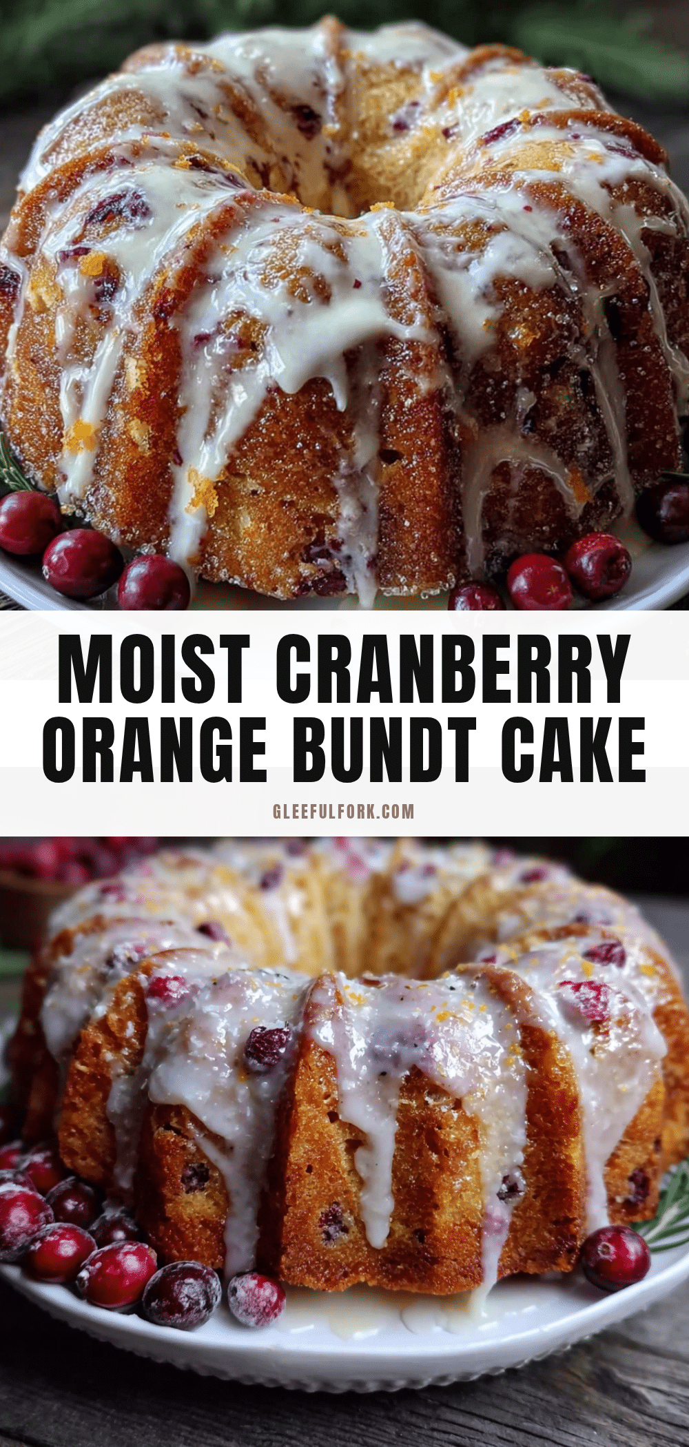 cranberry orange bundt cake recipe