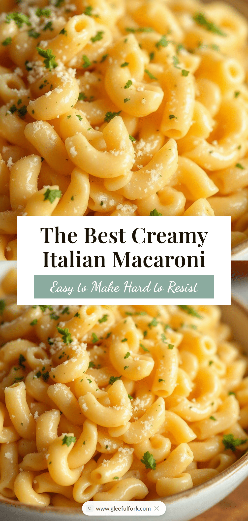 creamy Italian macaroni pasta salad recipe