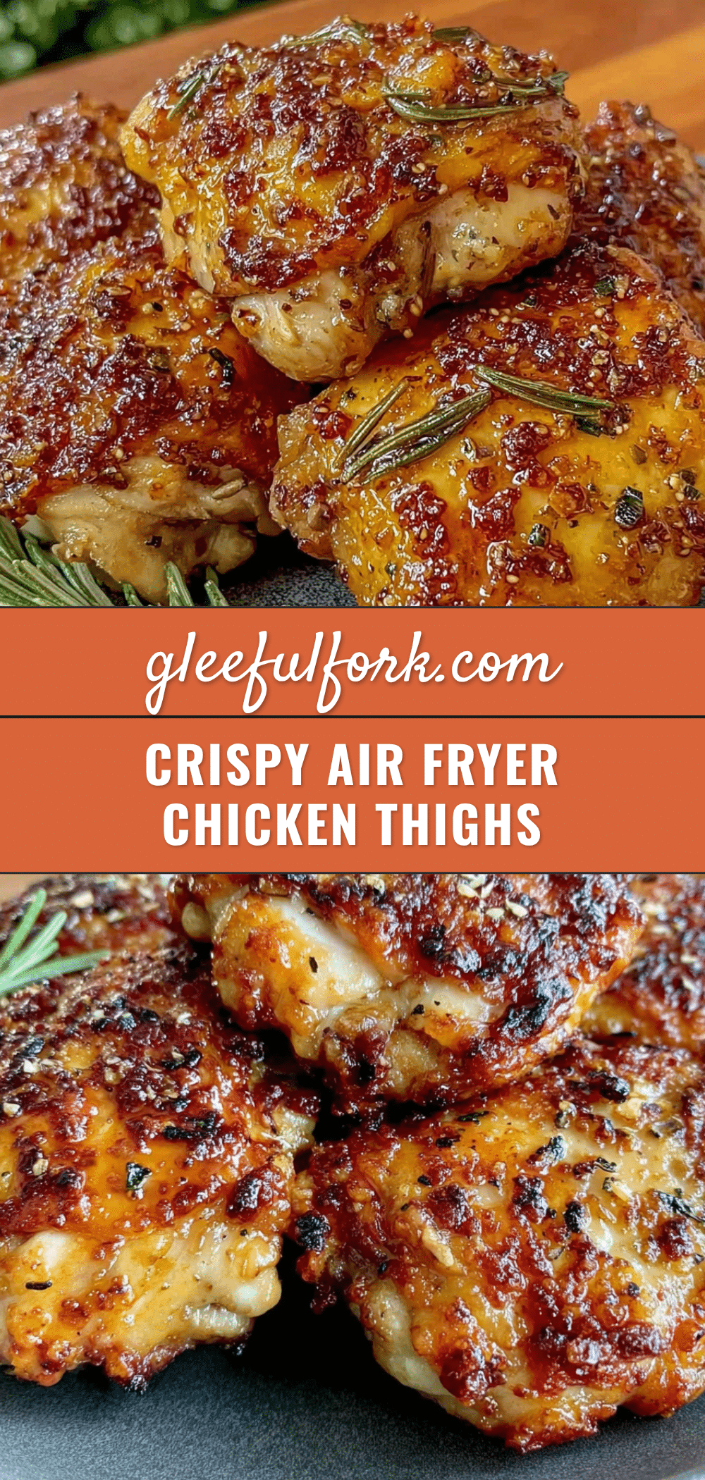 crispy air fryer chicken thighs no breading recipe