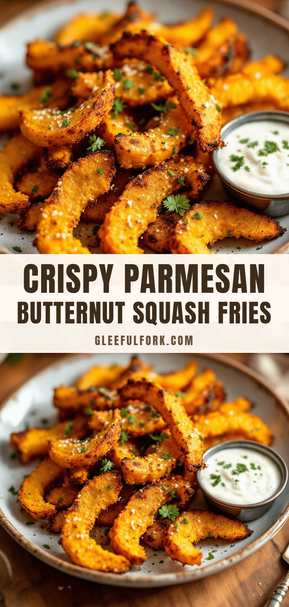 crispy parmesan butternut squash fries recipe