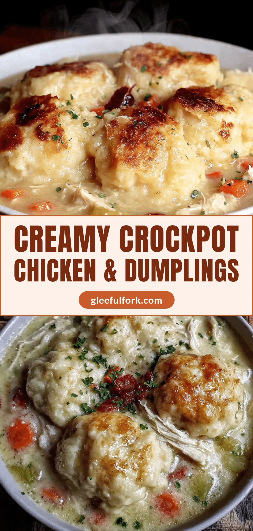 Easy Crockpot Chicken and Dumplings recipe