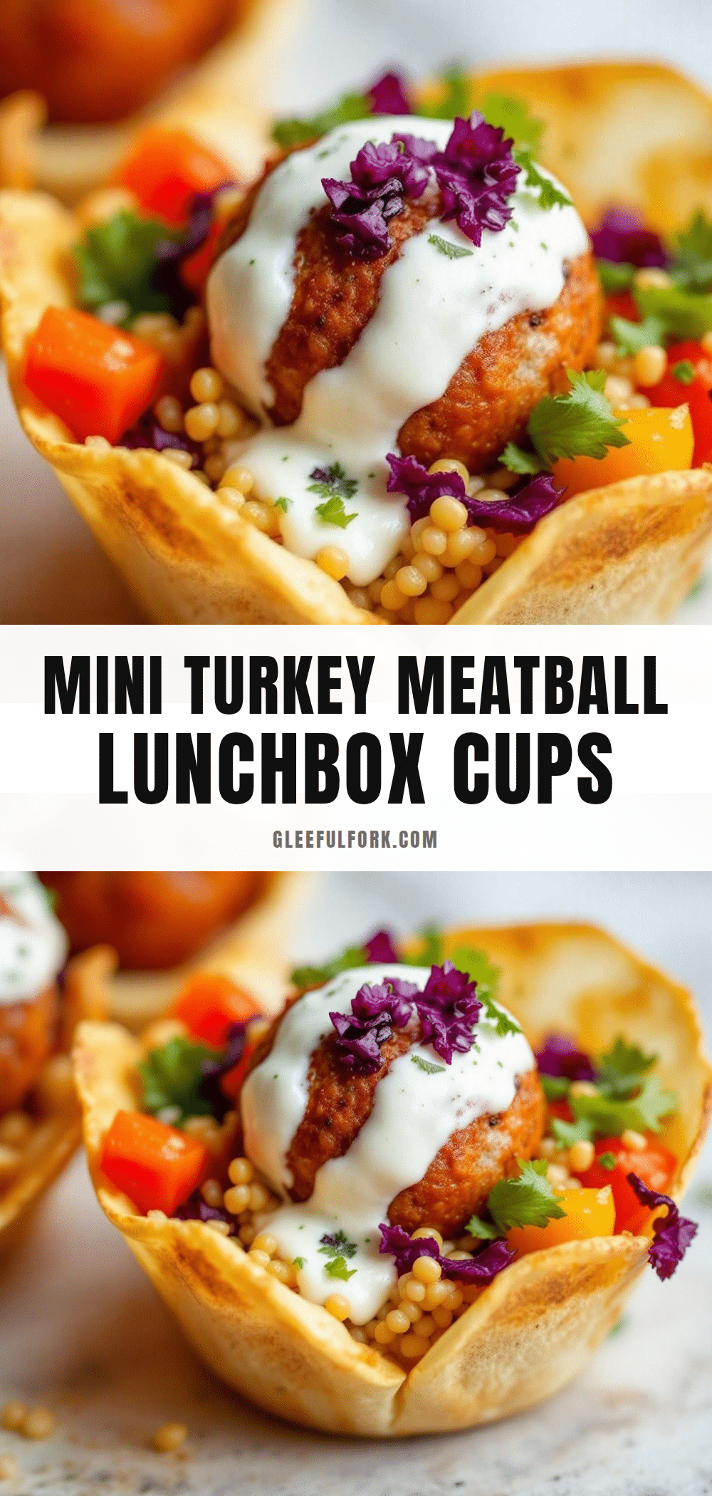 easy mini turkey meatball lunchbox cups recipe