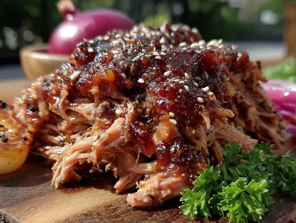 easy slow cooker pulled pork - featured image
