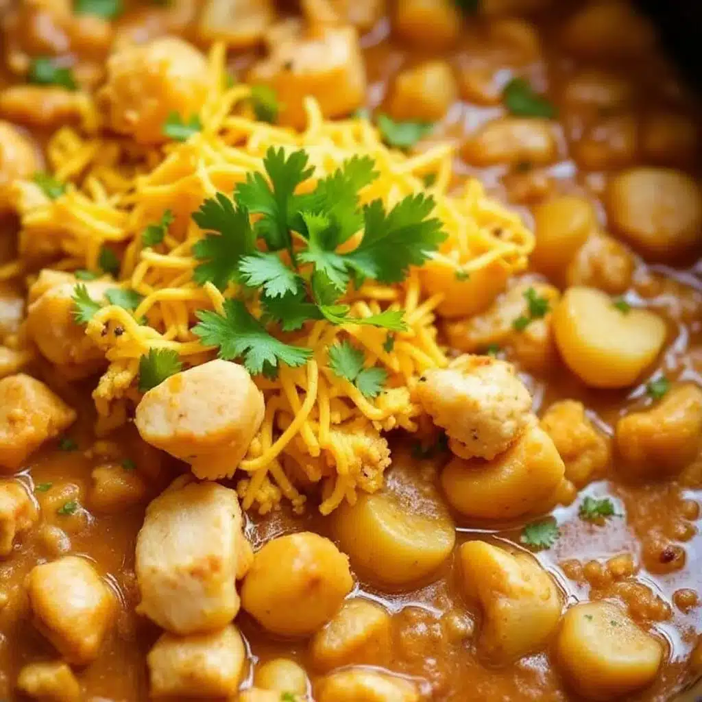 easy slow cooker white chicken chili for game day - featured image