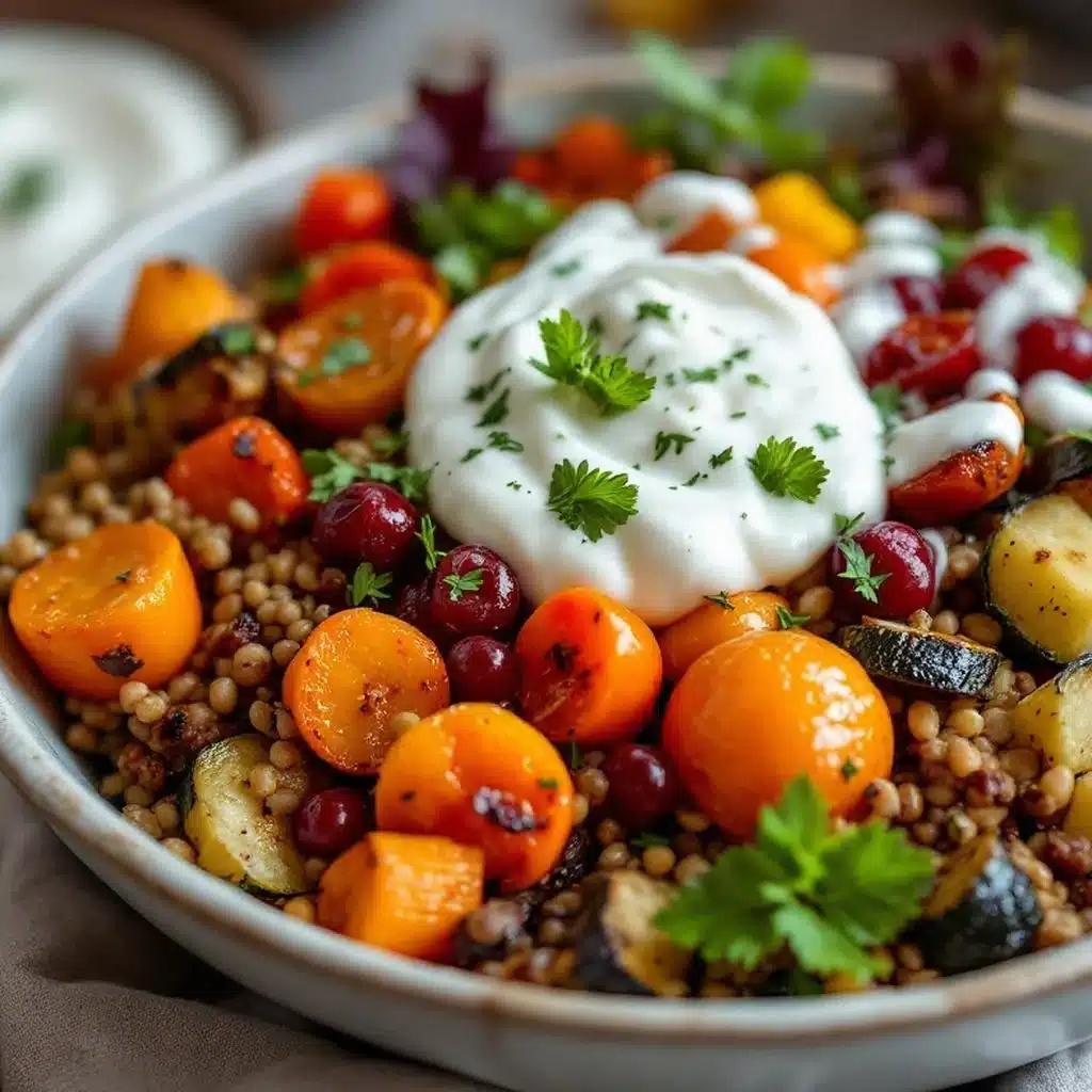 fall harvest grain bowl - featured image
