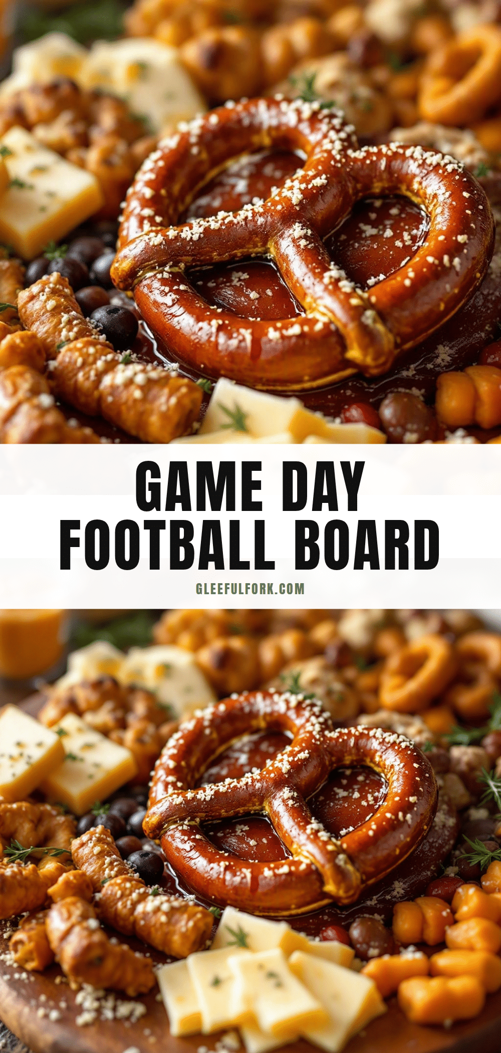 football charcuterie board recipe