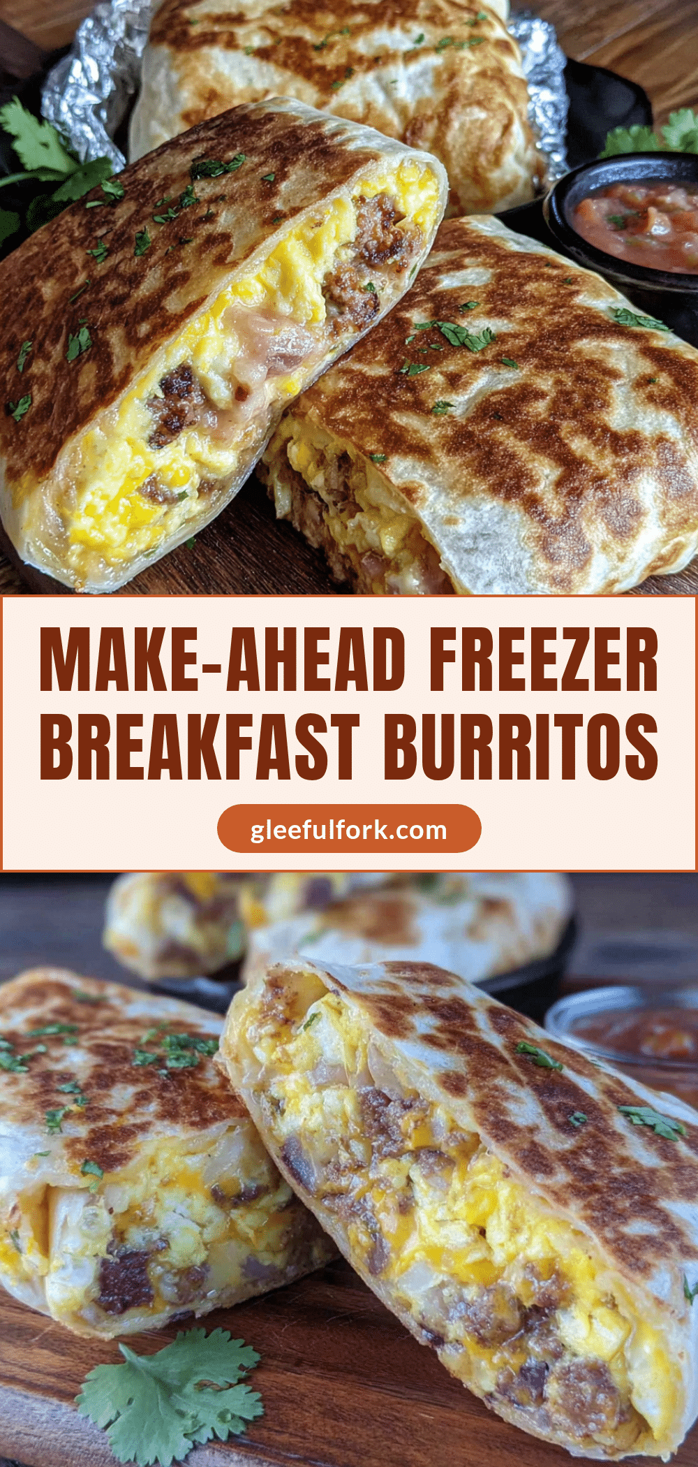 freezer breakfast burritos recipe