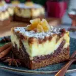 Gingerbread Cheesecake Bars - featured image