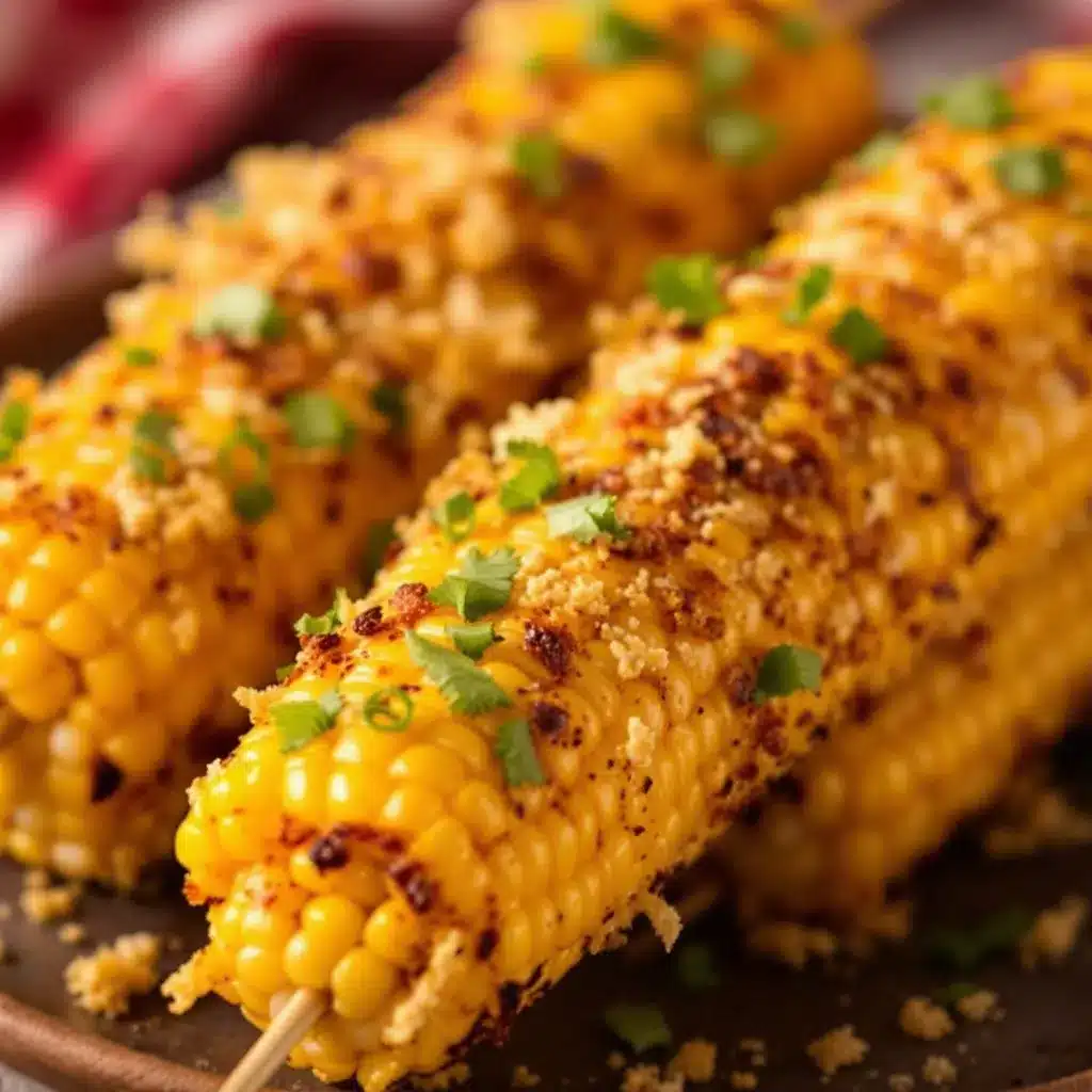 grilled corn elote skewers preparation steps