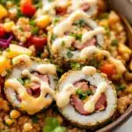 ham and cheese sushi rolls - featured image