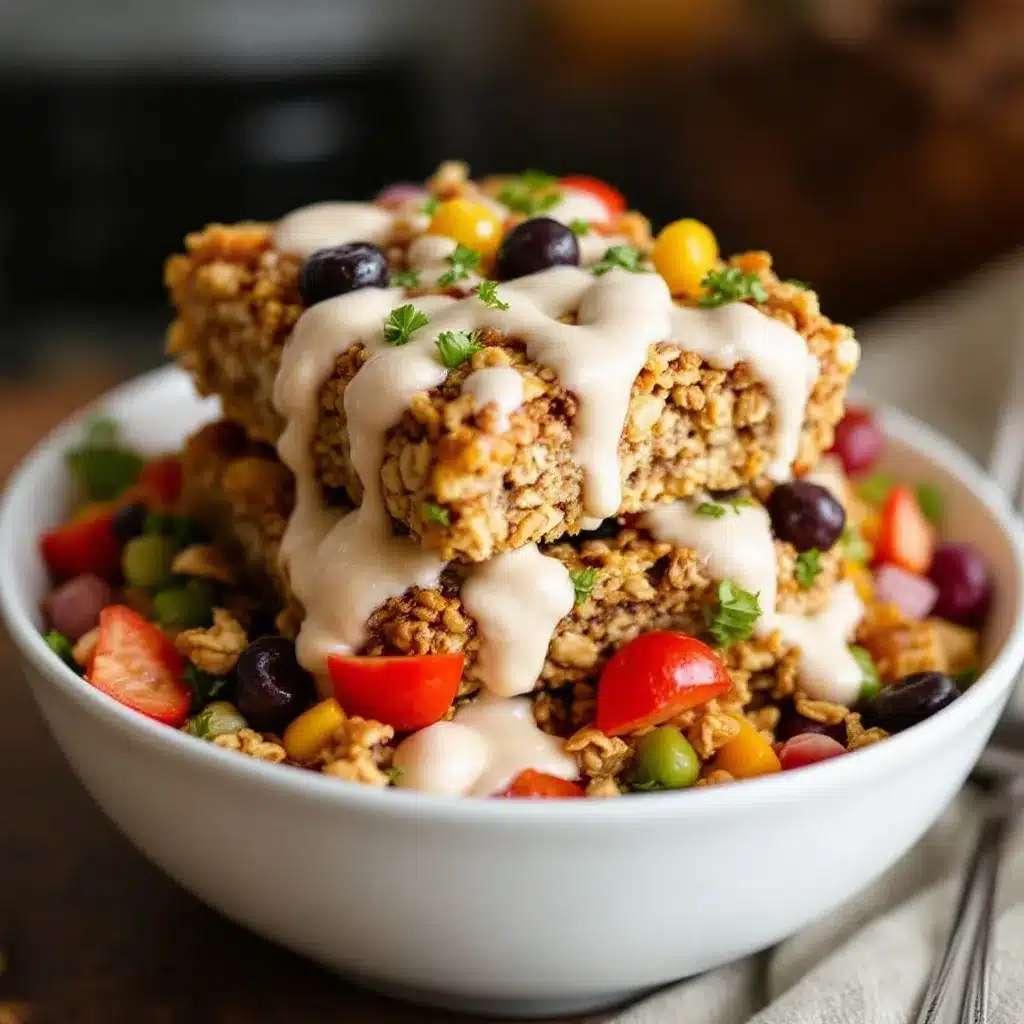 healthy no-bake granola bars preparation steps