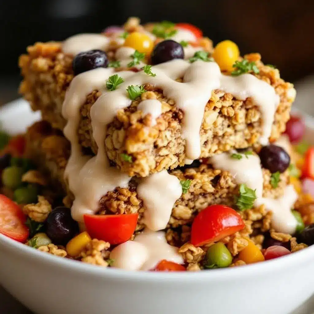 healthy no-bake granola bars - featured image